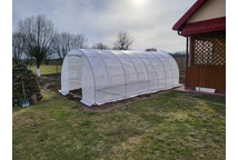 Folie pentru solar de grădină 3x6m alb Garden Point