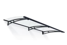 Acoperiș din aluminiu peste ușă Aquila 2,05 m Palram - Canopia antracit