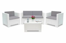 Set Techno rattan Colorado 2 alb