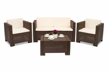 Set Techno rattan Colorado 2 maro