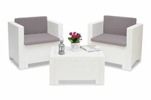 Set balcon Colorado Terrace 2 alb Bica